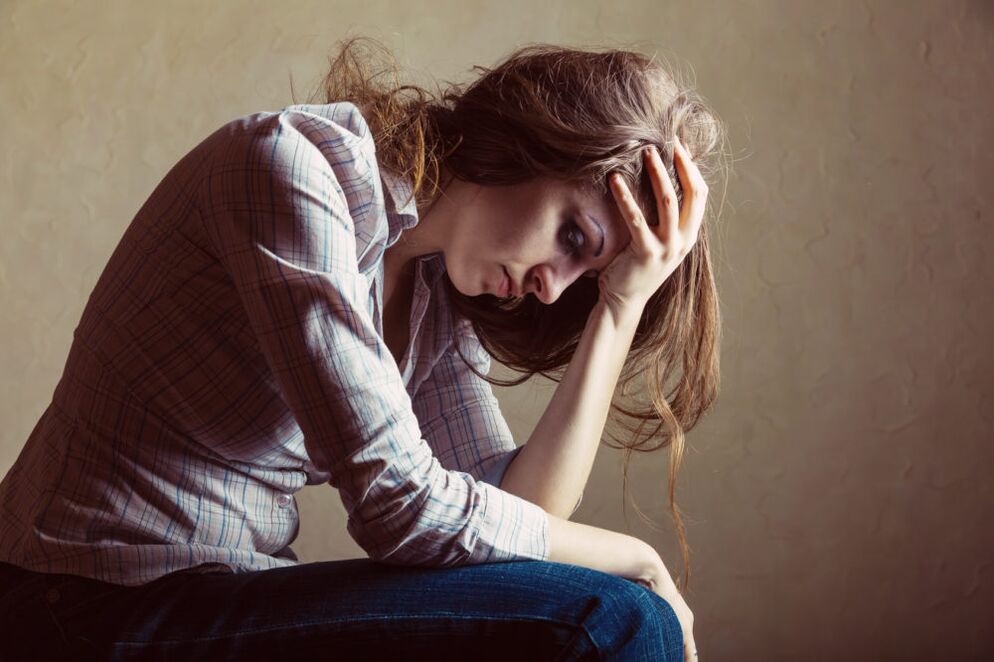 Depression - Provocative factors for women's alcohol-dependent appearance