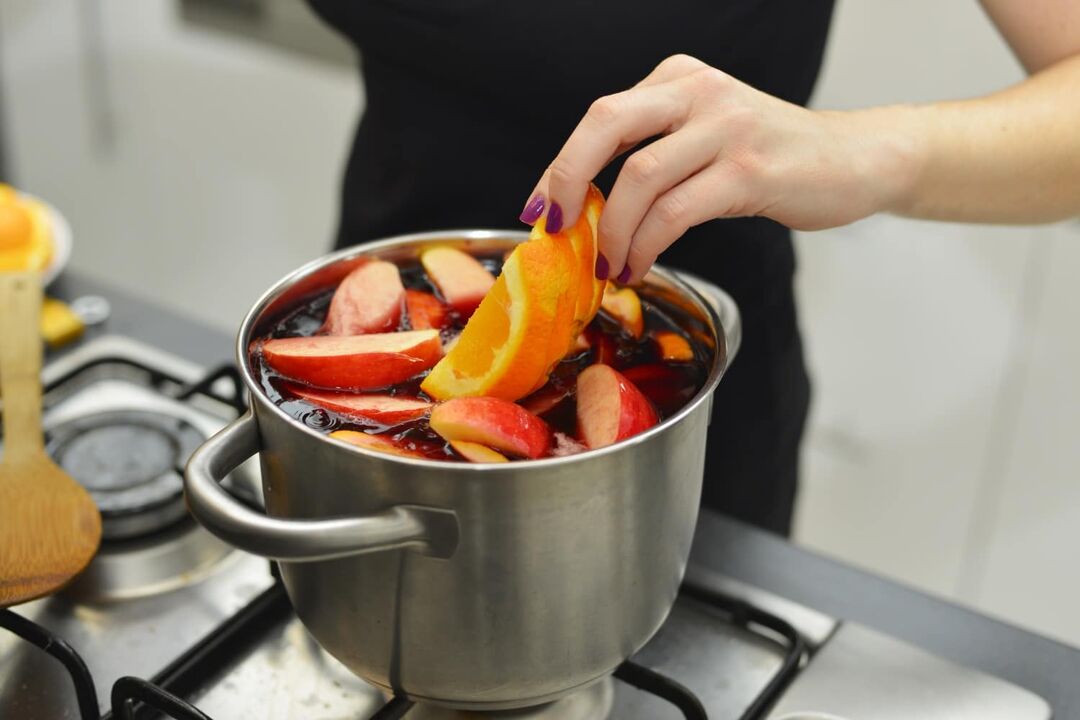 Mulled wine and its use during colds