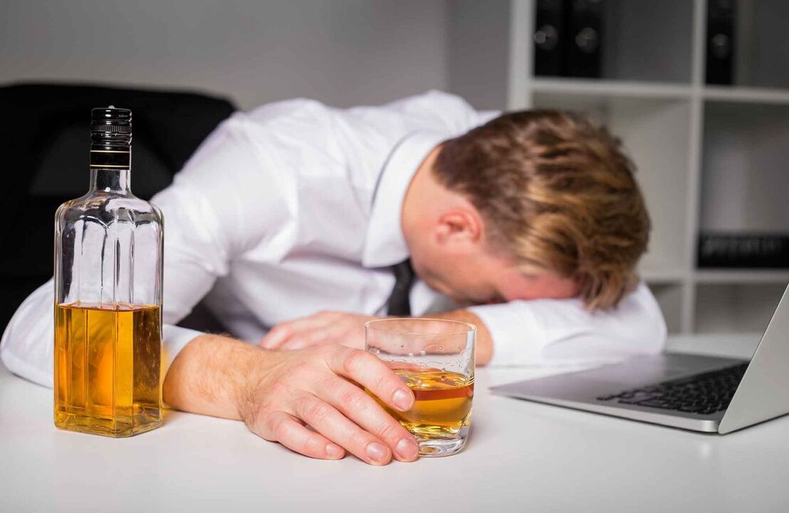 Negative effects of alcohol on the body